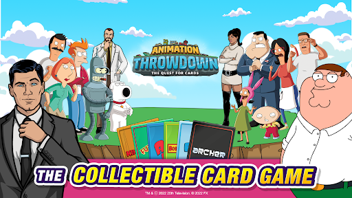 Animation Throwdown: Juego de cartas coleccionables épico